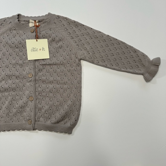NWT Ettie & H Aurora Cardigan (12-18 mos) - Picture 4 of 7